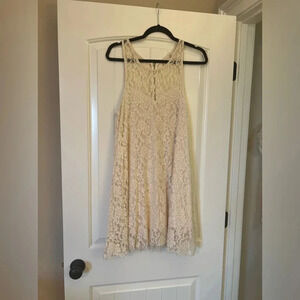 Altar’d State Lace Mini Dress. So many versatile layering options! Fall 2025!